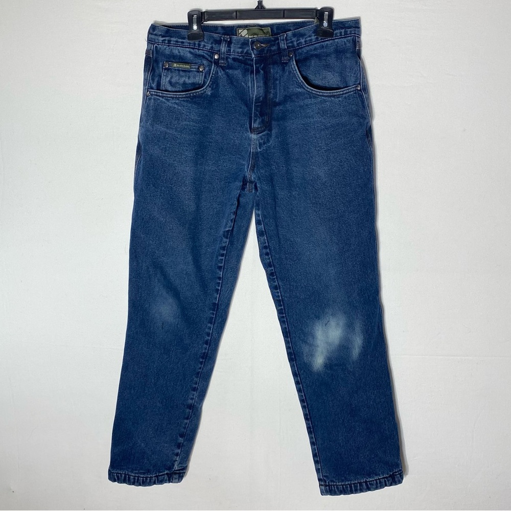 BC Clothing Fleece Lined Insulated Straight Leg Winter Jeans 32X29